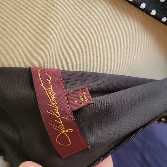 Hal Rubenstein Black and white polka-dot dress - Picture 5 of 5